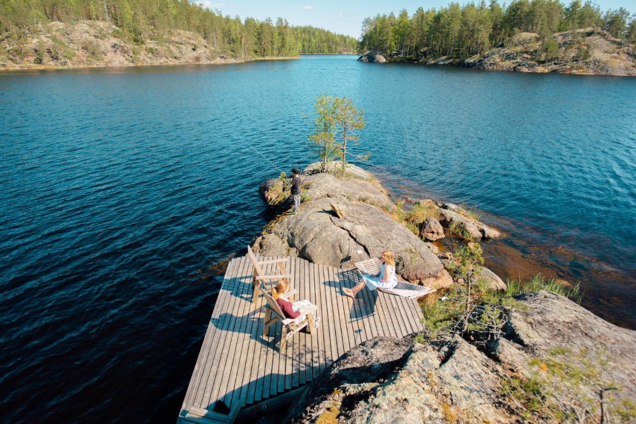 Villa Okkolan Lomamoekit Puumala Esterno foto