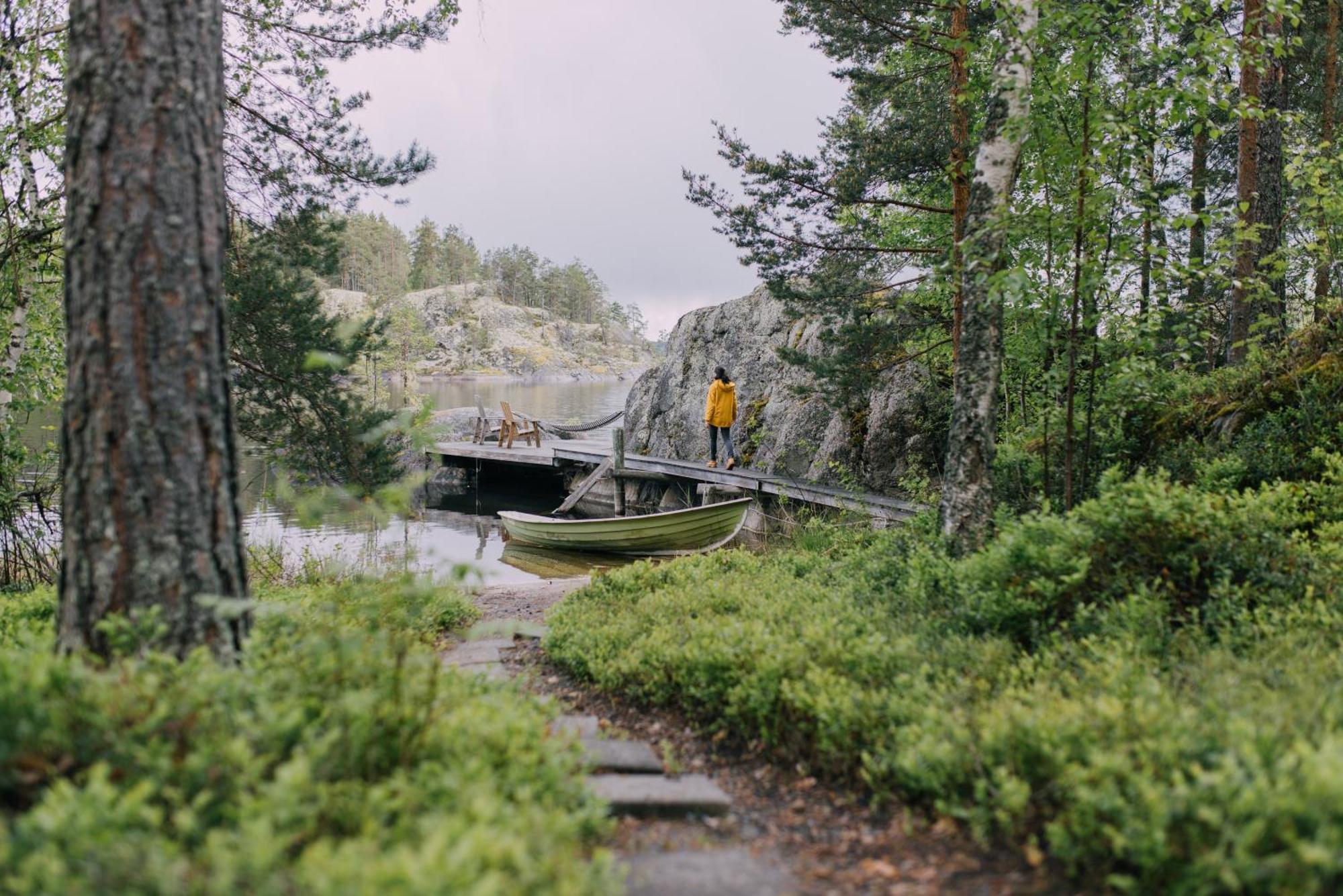 Villa Okkolan Lomamoekit Puumala Esterno foto