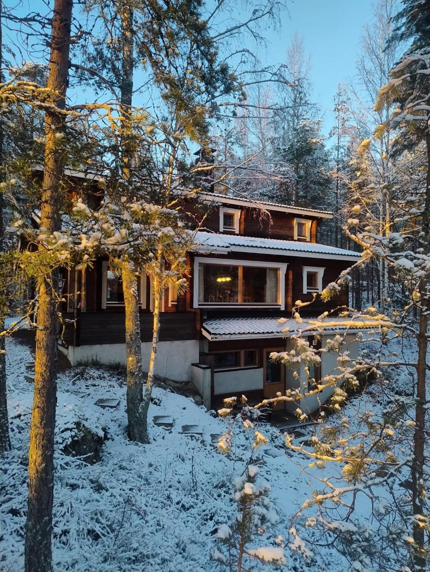Villa Okkolan Lomamoekit Puumala Esterno foto
