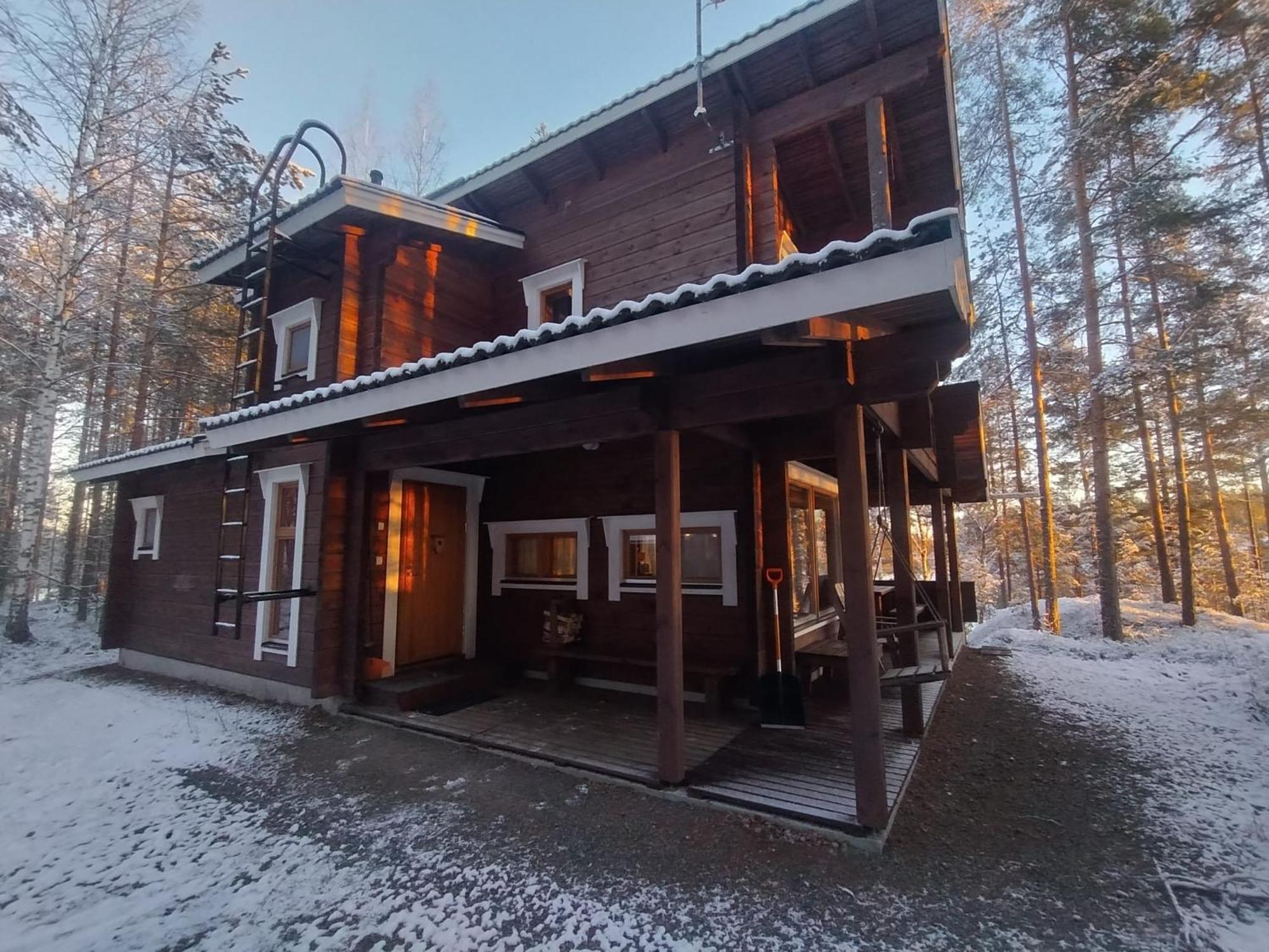 Villa Okkolan Lomamoekit Puumala Esterno foto