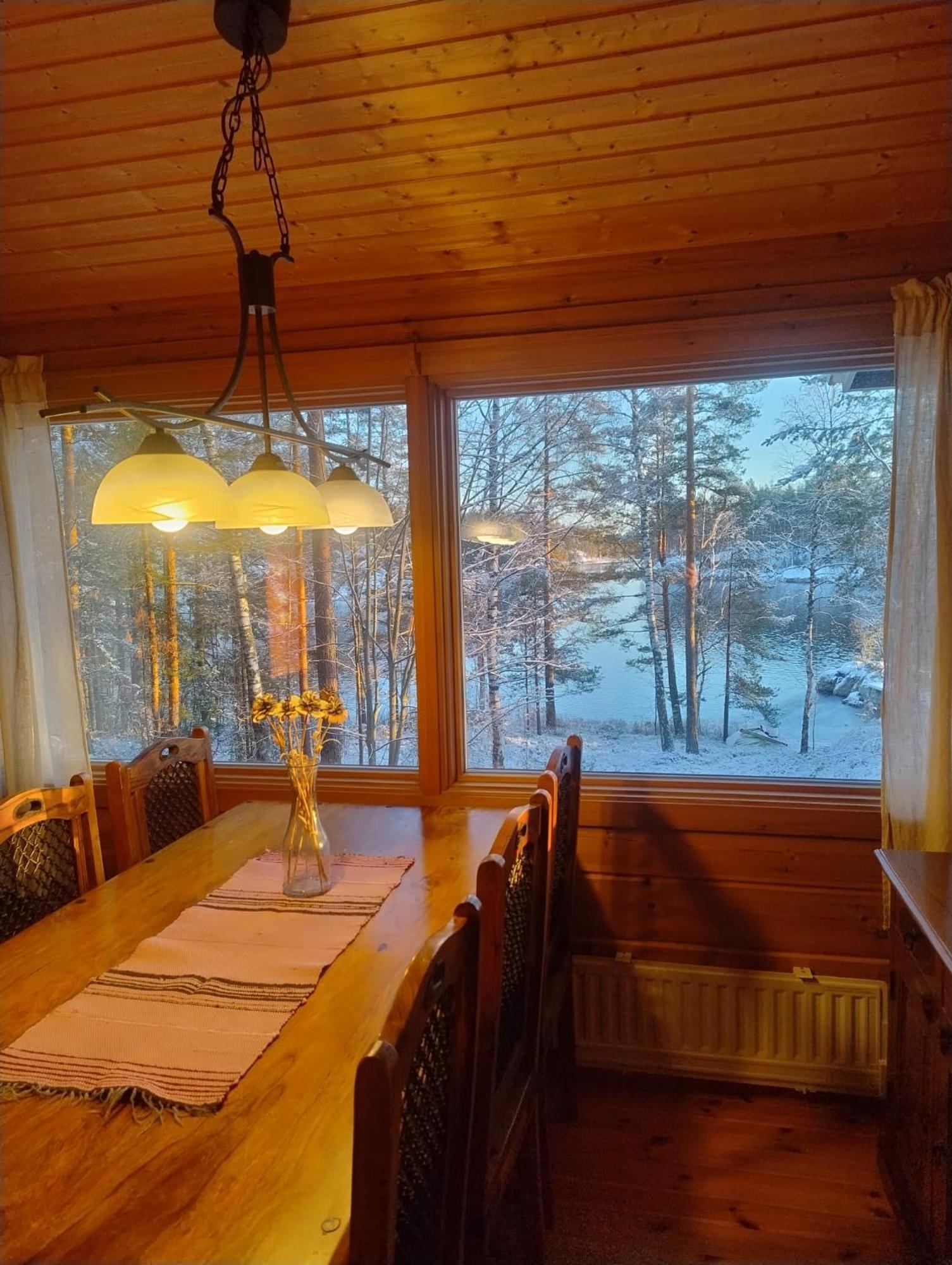 Villa Okkolan Lomamoekit Puumala Esterno foto